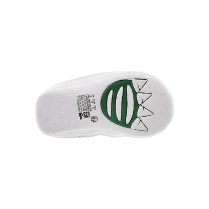 Lacoste L004 Crib Cub Toddlers' Shoes White/Green 746cub0001-082