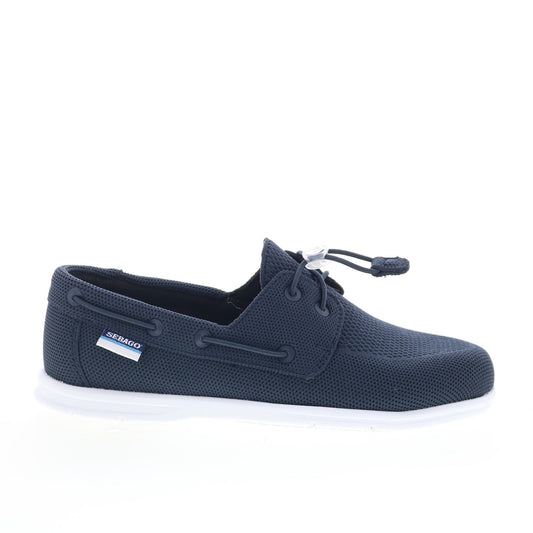 Sebago Monterey 75113RW-908 Womens Blue Mesh Loafers & Slip Ons Boat Shoes