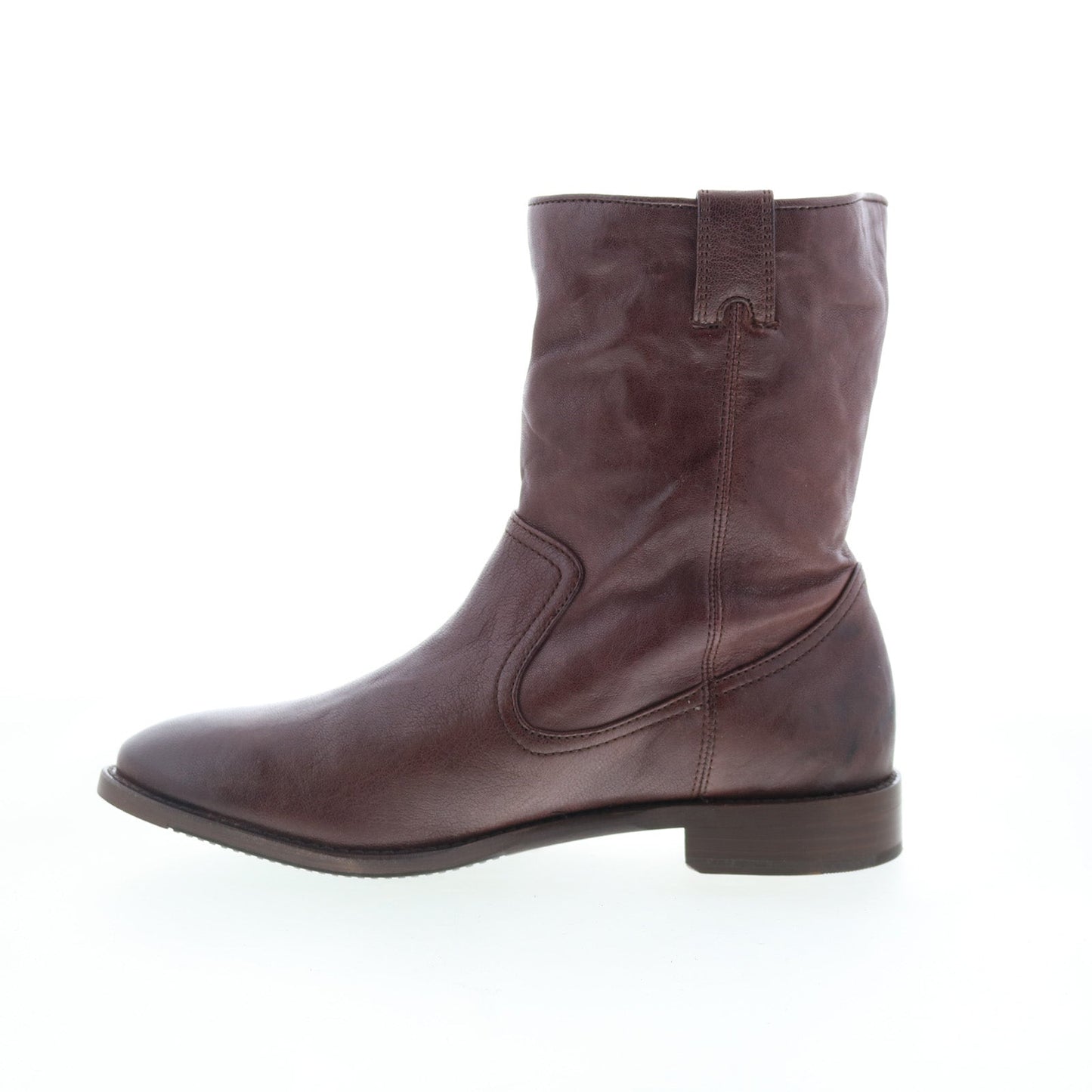 Johnston & Murphy Lenora 78-51872 Womens Brown Leather Casual Dress Boots