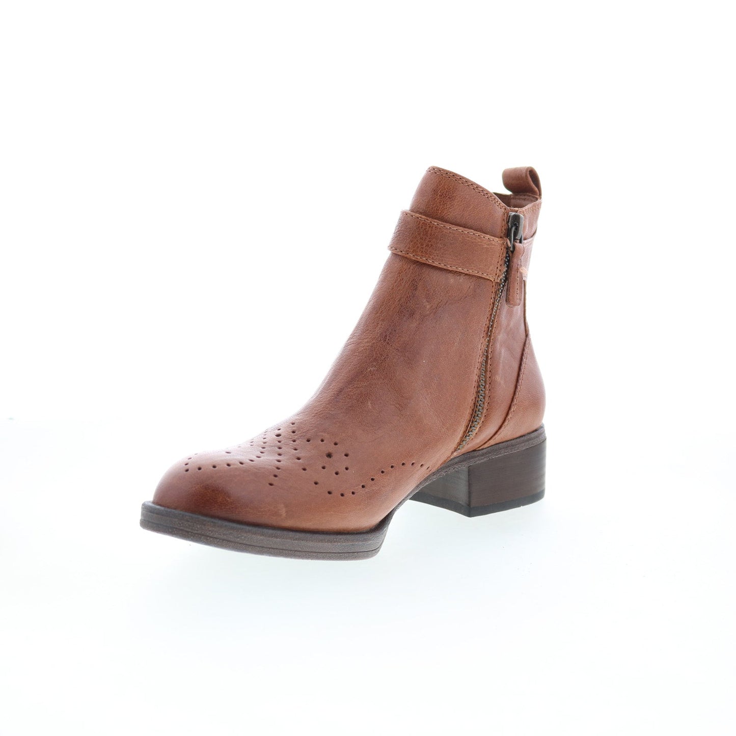 Johnston & Murphy Jeanette 78-51924 Womens Brown Leather Casual Dress Boots