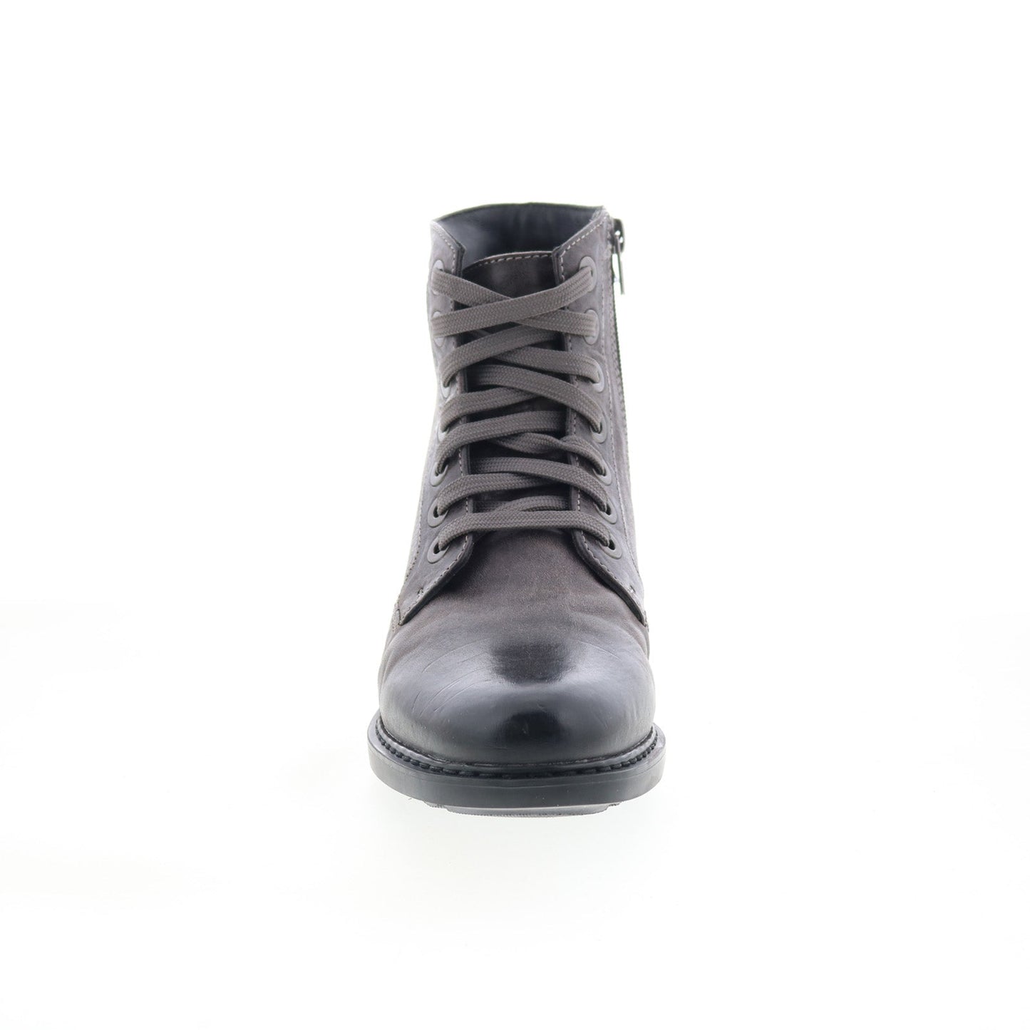 Johnston & Murphy Graice 78-51929 Womens Gray Leather Casual Dress Boots