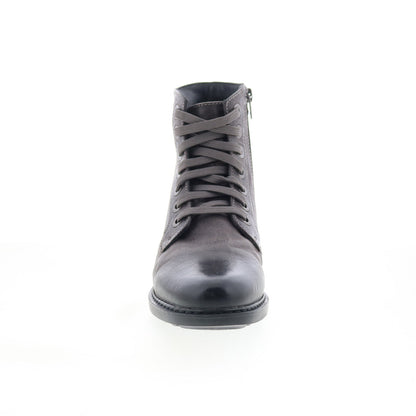 Johnston & Murphy Graice 78-51929 Womens Gray Leather Casual Dress Boots