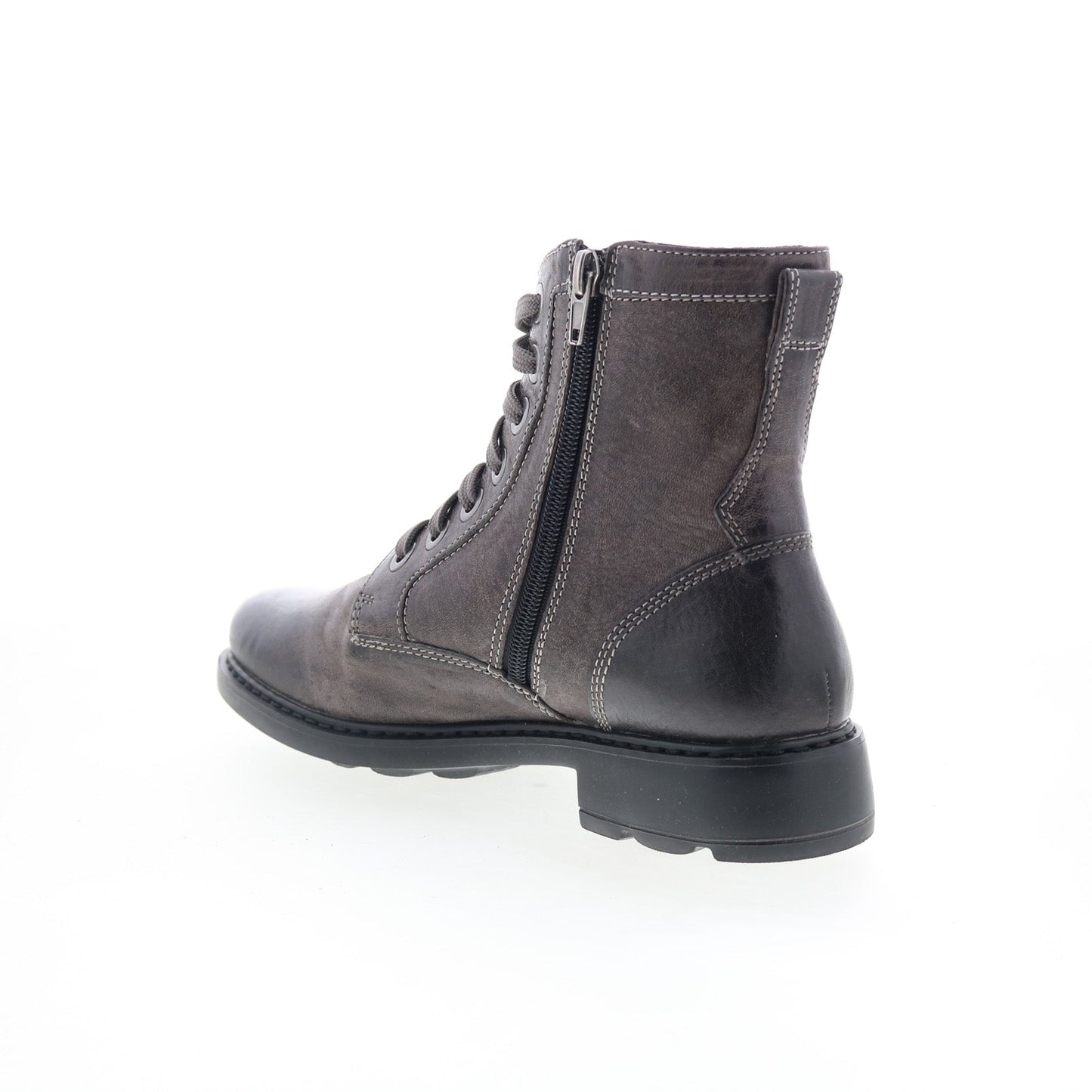 Johnston & Murphy Graice 78-51929 Womens Gray Leather Casual Dress Boots