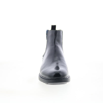 Johnston & Murphy Georgette 78-51941 Womens Black Leather Chelsea Boots