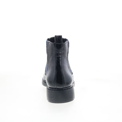 Johnston & Murphy Georgette 78-51941 Womens Black Leather Chelsea Boots