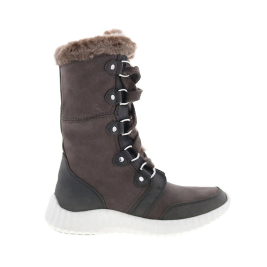 Johnston & Murphy 78-56546 Womens Brown Suede Lace Up Casual Dress Boots