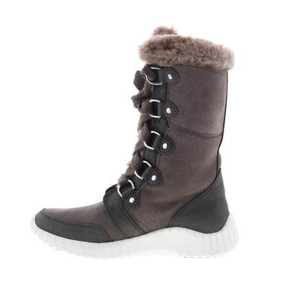 Johnston & Murphy 78-56546 Womens Brown Suede Lace Up Casual Dress Boots
