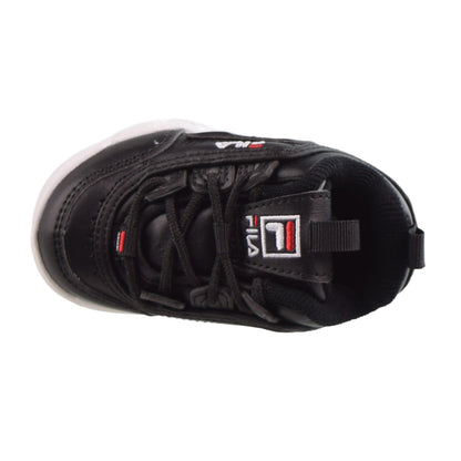 Fila Disruptor II Toddlers Shoes Black-White-Red