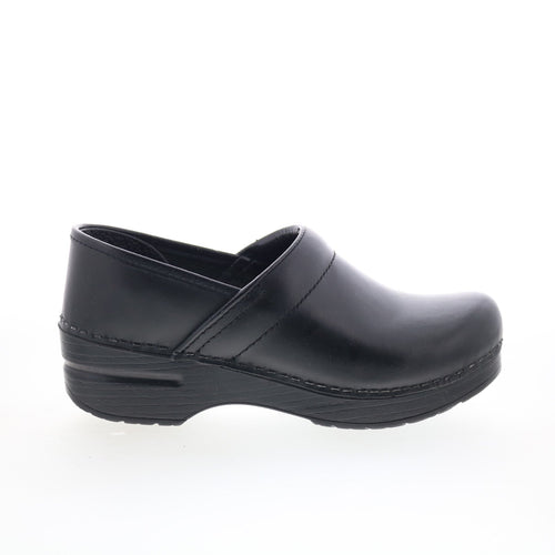 Dansko Professional Core 806-020202 Womens Black Clog Flats Shoes
