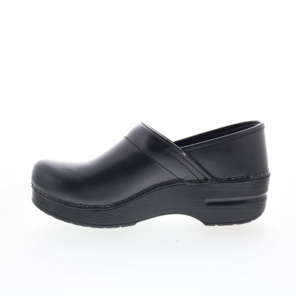 Dansko Professional Core 806-020202 Womens Black Clog Flats Shoes