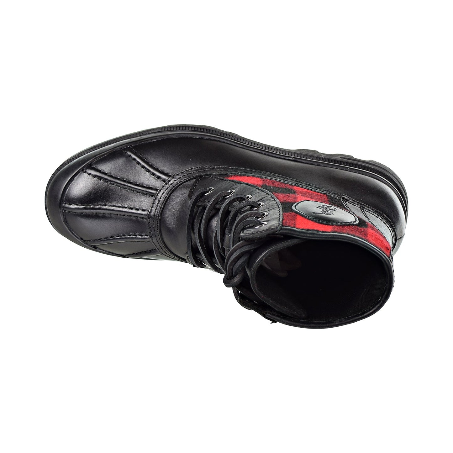 Polo Ralph Lauren Udel Men's Duck Boot Black/Red