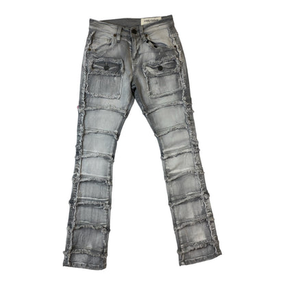 Kids FWRD DENIM CO. Patchwork True Stacked Denim Jeans