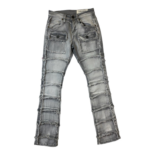 Kids FWRD DENIM CO. Patchwork True Stacked Denim Jeans