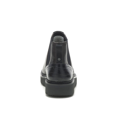 Caterpillar Chariot Chelsea P311824 Womens Black Leather Chelsea Boots