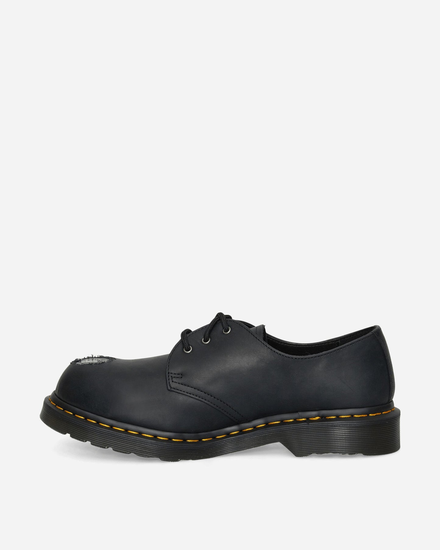 1461 Metal Toe Leather Shoes Black