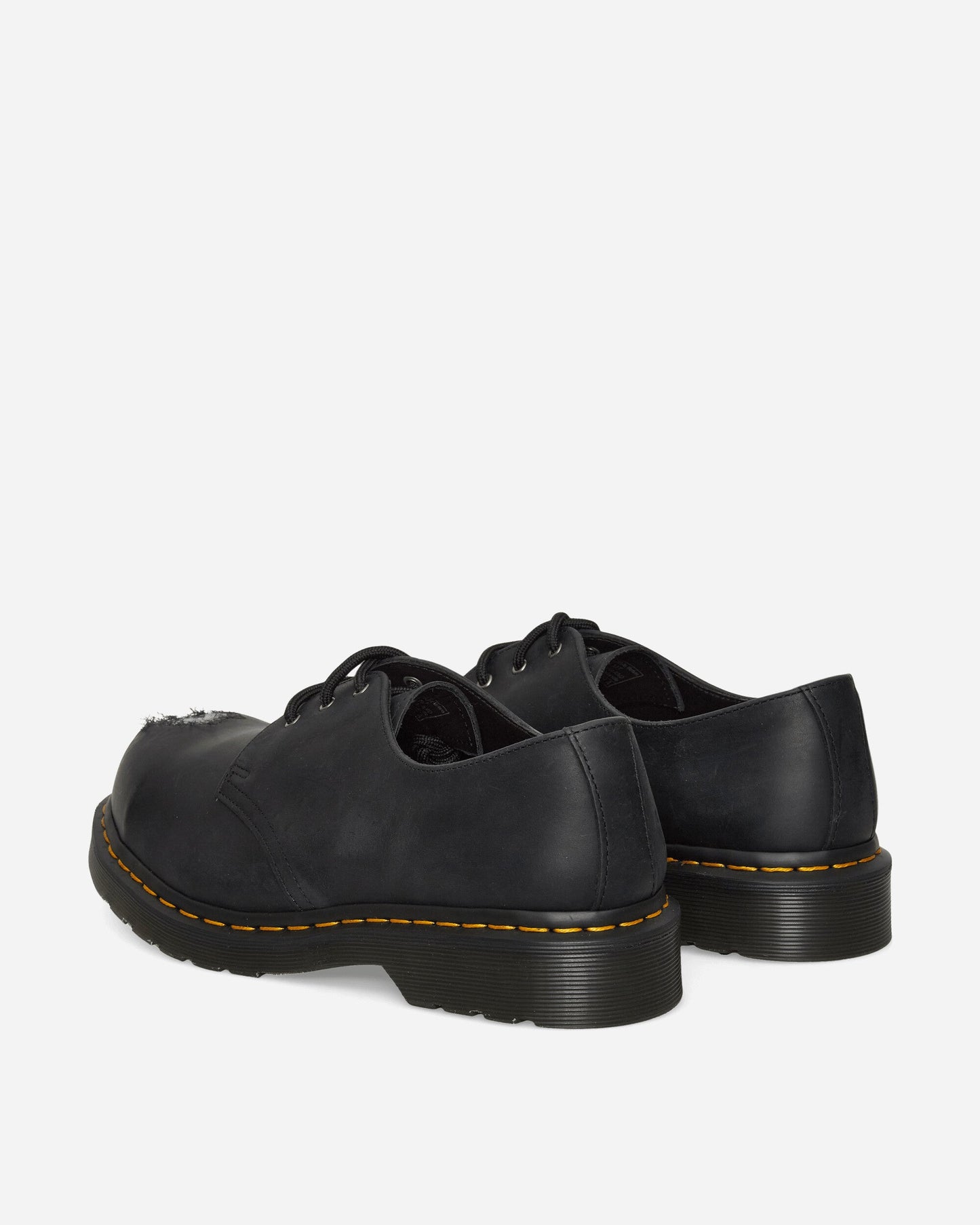 1461 Metal Toe Leather Shoes Black