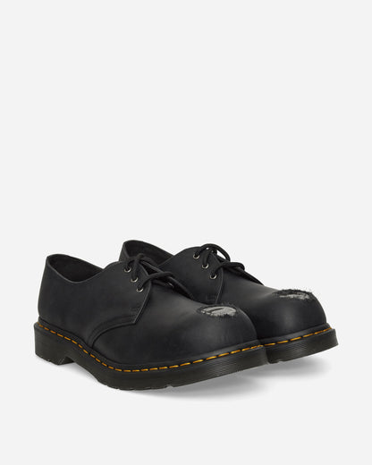 1461 Metal Toe Leather Shoes Black