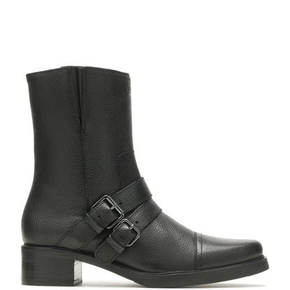 Harley-Davidson Jerilyn Double Buckle D84754 Womens Black Motorcycle Boots