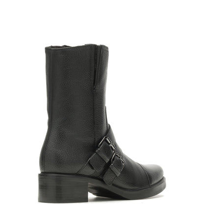 Harley-Davidson Jerilyn Double Buckle D84754 Womens Black Motorcycle Boots