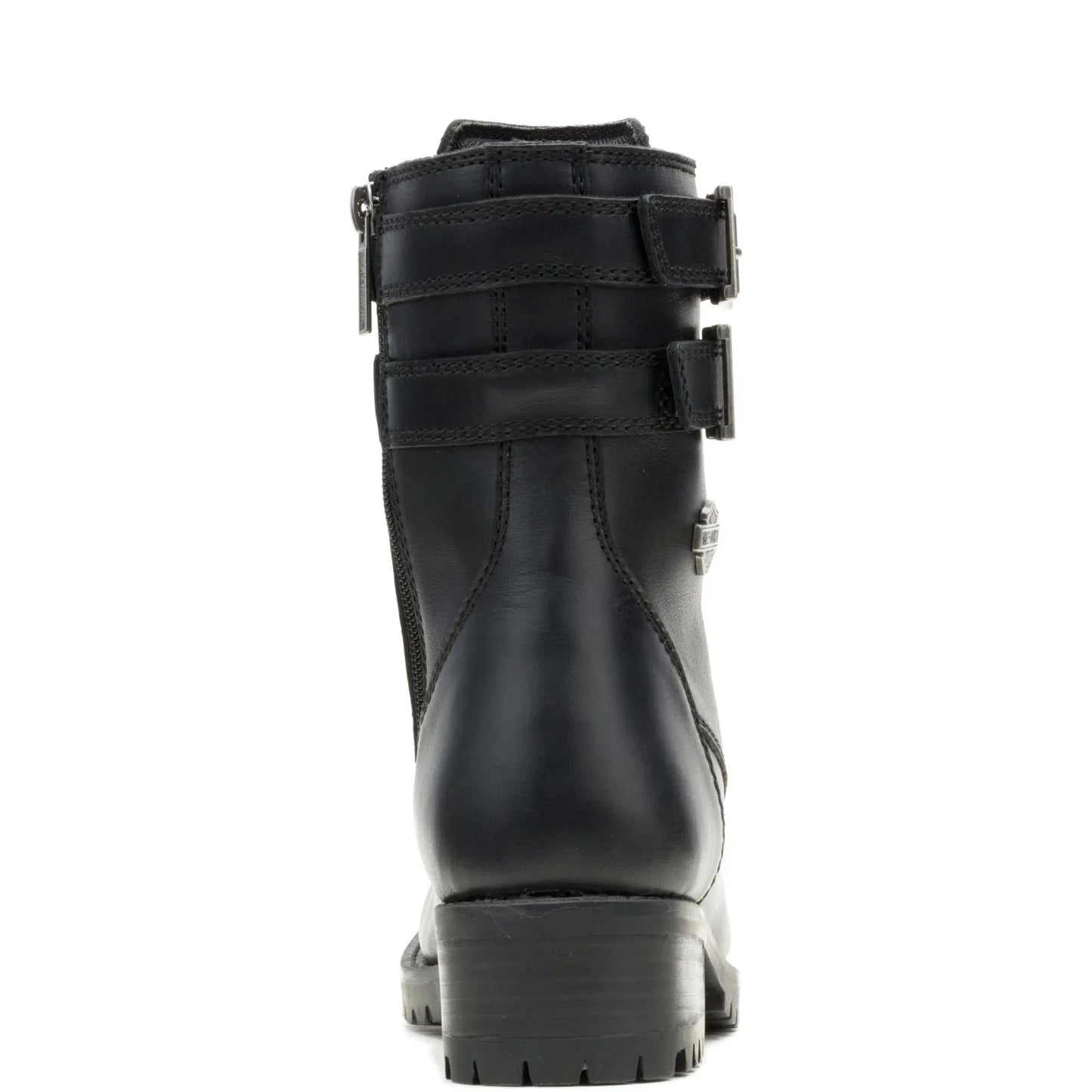Harley-Davidson Leyton DBL 7.25" D84838 Womens Black Motorcycle Boots