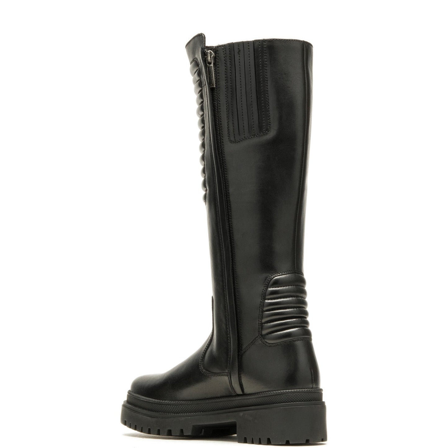 Harley-Davidson Kamton 13" D87216 Womens Black Leather Motorcycle Boots