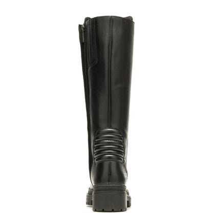 Harley-Davidson Kamton 13" D87216 Womens Black Leather Motorcycle Boots