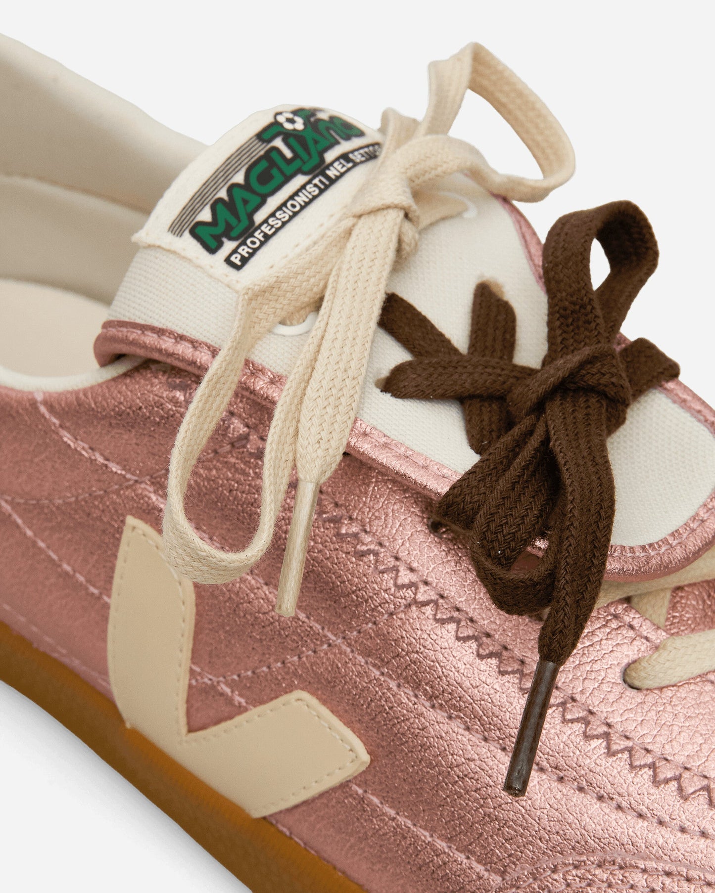 Veja Panenka Leather Sneakers Pink Nacre