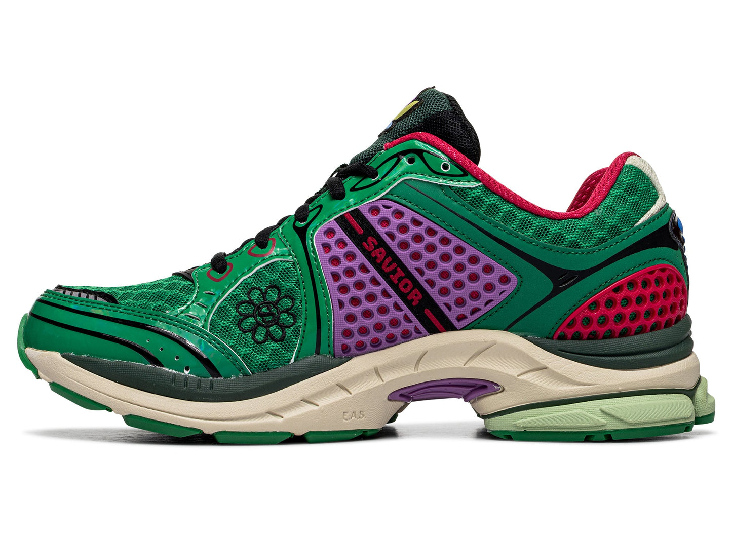 Saucony x Jae Tips Progrid Triumph 4 in Fern