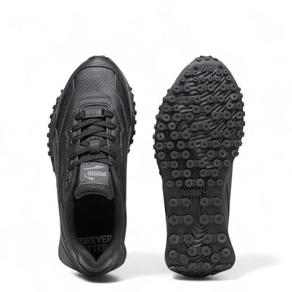Puma Junior's Blacktop Rider Leather Sneakers