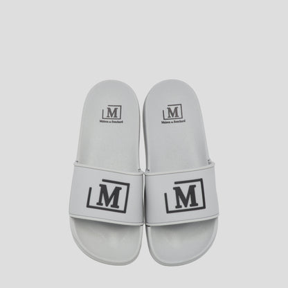 MDB Brand Kid's M Logo Pool Slides
