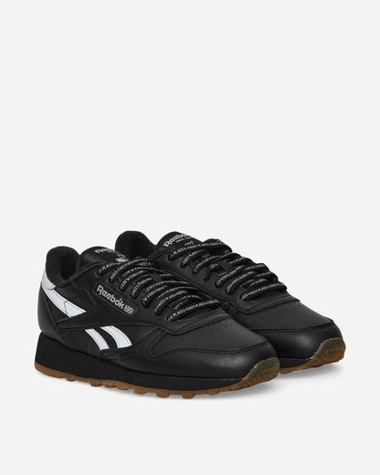 PLACES+FACES Classic Leather Sneakers Black / Silver