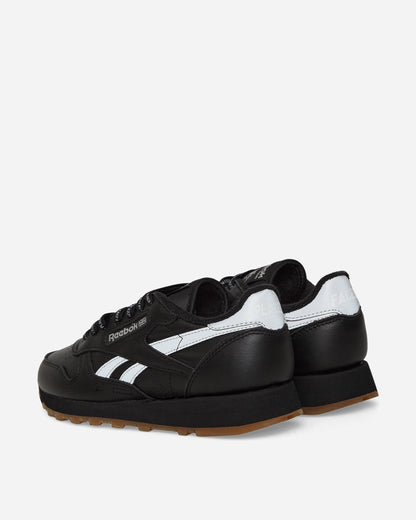 PLACES+FACES Classic Leather Sneakers Black / Silver