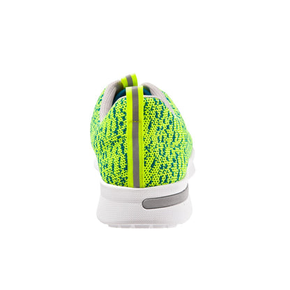 Softwalk Sampson S1713-325 Womens Green Wide Leather Lifestyle Sneakers Shoes