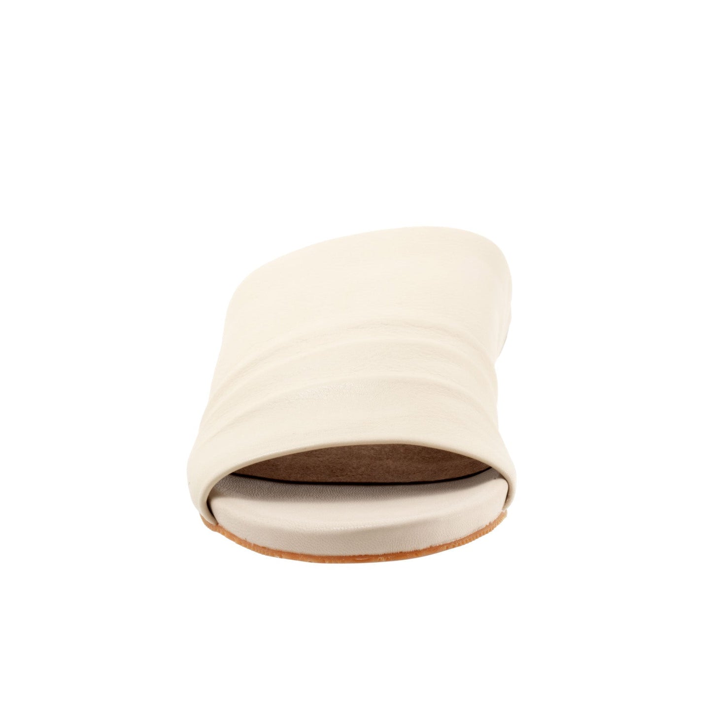 Softwalk Camano S2205-131 Womens Beige Leather Slip On Slides Sandals Shoes