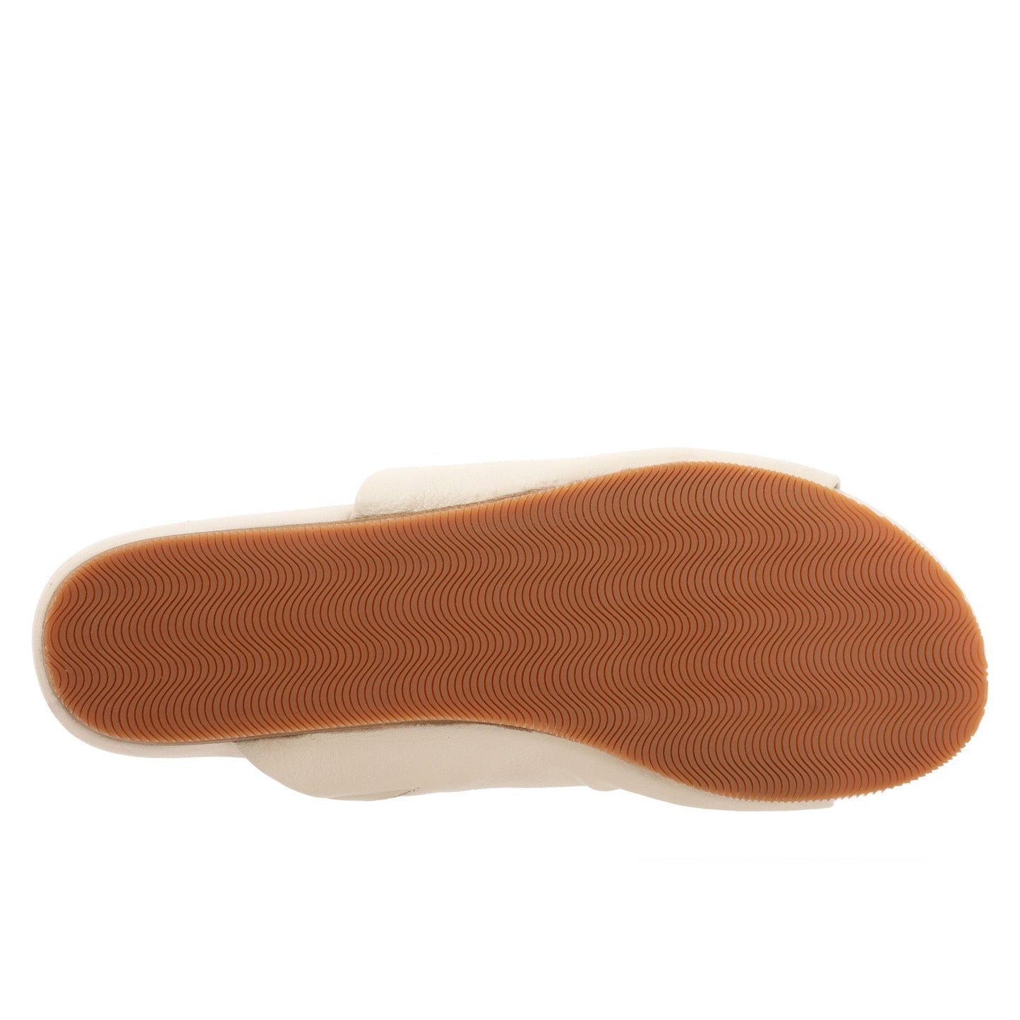 Softwalk Camano S2205-131 Womens Beige Leather Slip On Slides Sandals Shoes