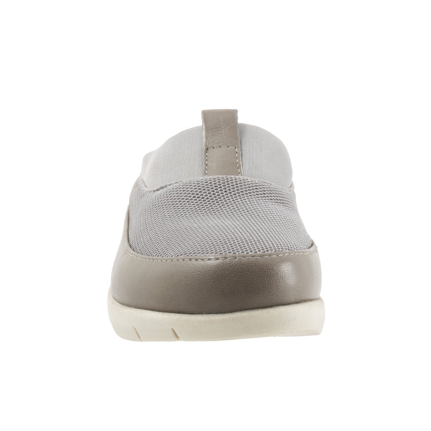 Softwalk Aberdeen Sport S2300-058 Womens Gray Leather Clog Flats Shoes