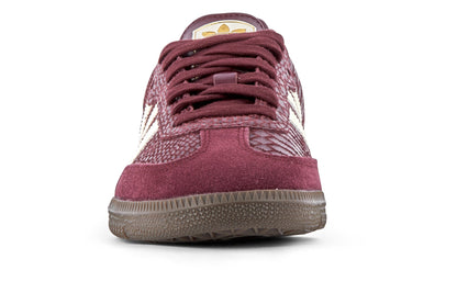 Adidas Samba OG W - Maroon/Cream White/Gold Metallic