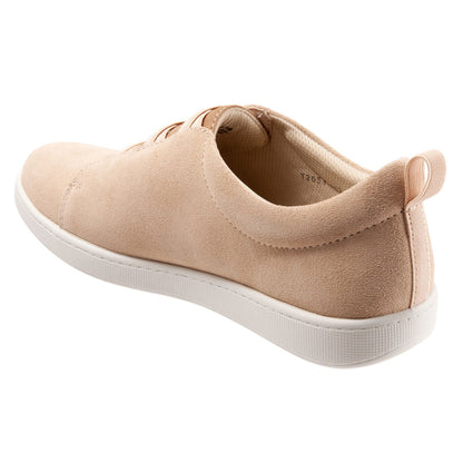 Trotters Avrille T2051-112 Womens Brown Leather Lifestyle Sneakers Shoes