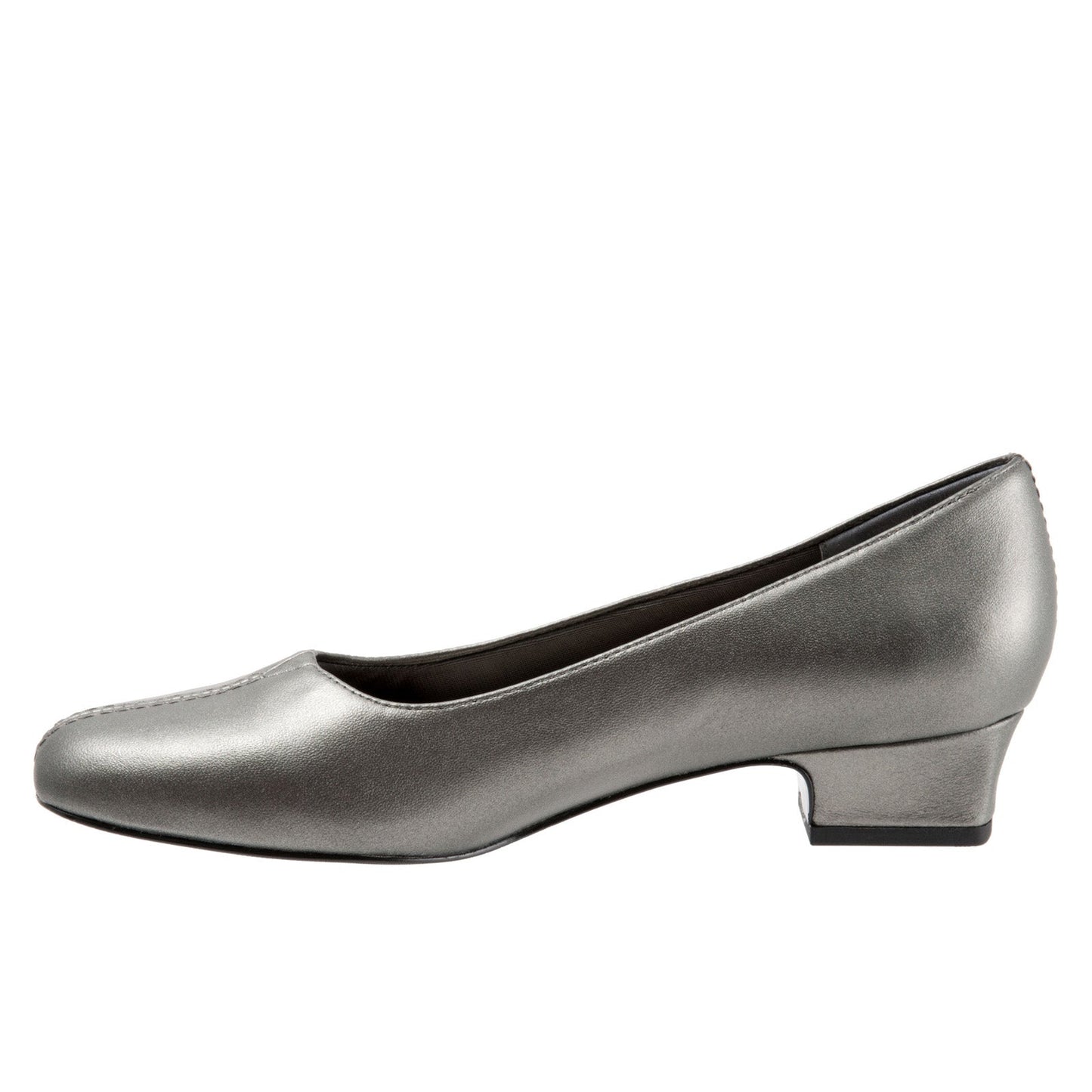 Trotters Doris T3235-041 Womens Gray Extra Narrow Pumps Heels Shoes