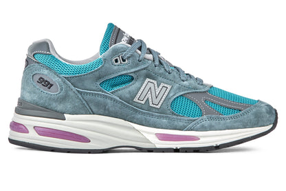 New Balance U991TT2 - Porcelain Green/Trooper/Silver