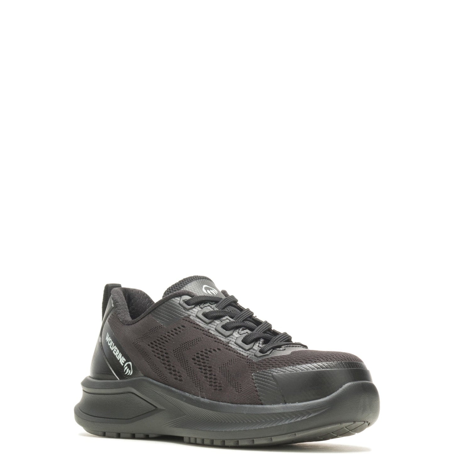 Wolverine Bolt Knit DuraShocks CarbonMax Toe Womens Black Work Shoes