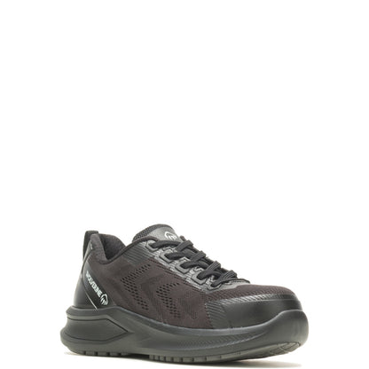 Wolverine Bolt Knit DuraShocks CarbonMax Toe Womens Black Work Shoes