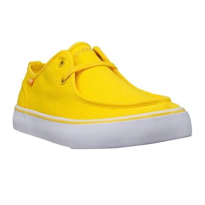 Lugz Sterling WSTERLC-701 Womens Yellow Canvas Lifestyle Sneakers Shoes