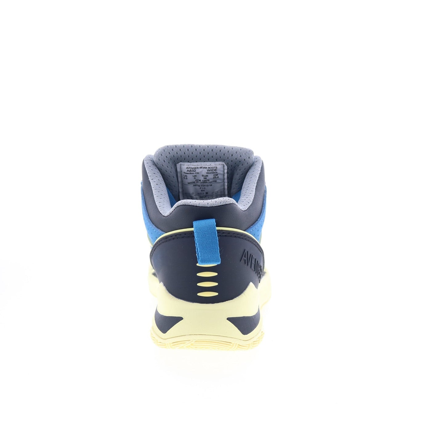 Avenger Reaction Carbon Toe SR A832 Womens Blue Wide Work & Safety Shoes