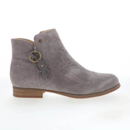 Spenco Abbey Boot Dove SP1042DOV Womens Gray Suede Ankle & Booties Boots