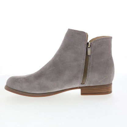 Spenco Abbey Boot Dove SP1042DOV Womens Gray Suede Ankle & Booties Boots