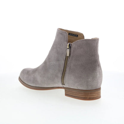 Spenco Abbey Boot Dove SP1042DOV Womens Gray Suede Ankle & Booties Boots