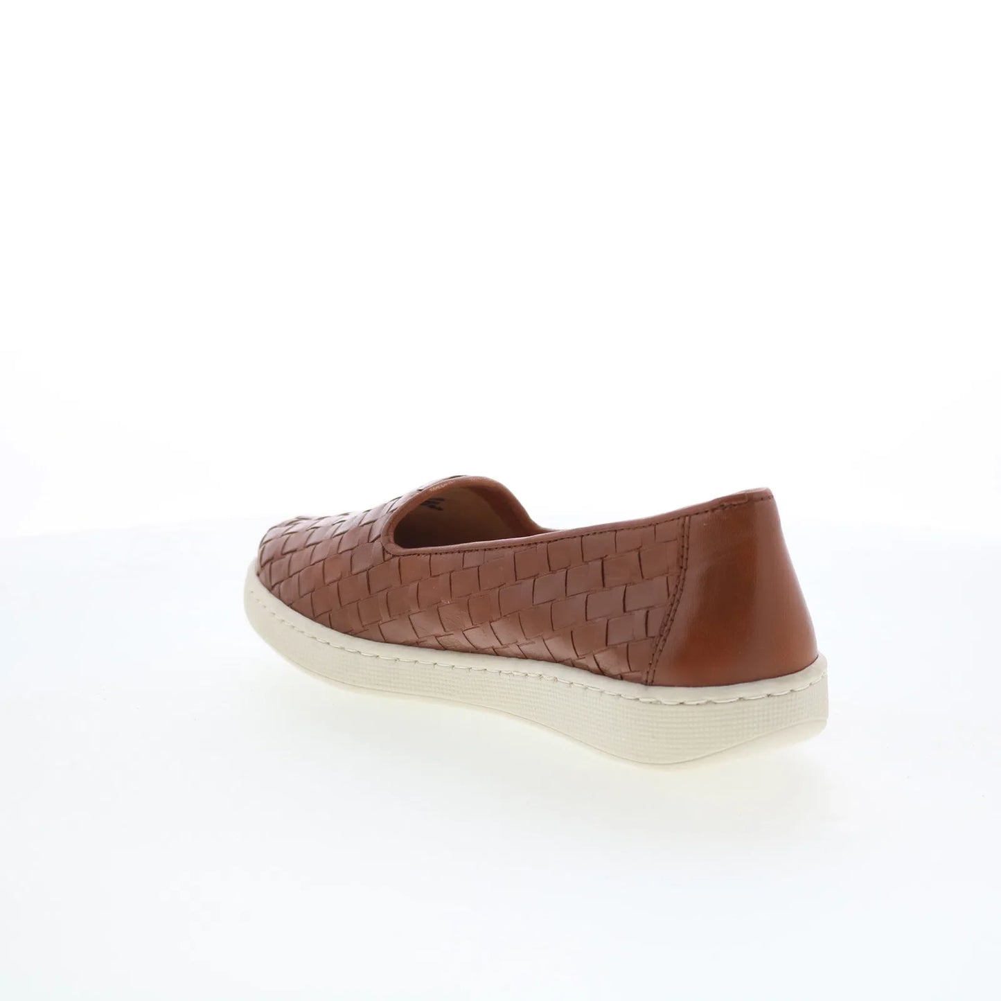 Trotters Adelina T2300-215 Womens Brown Leather Slip On Loafer Flats Shoes