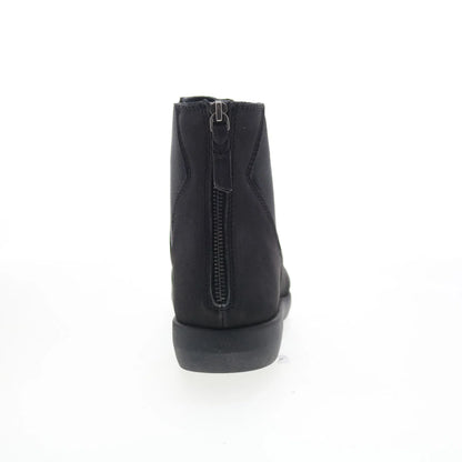 Softwalk Albany S2351-001 Womens Black Suede Zipper Chelsea Boots