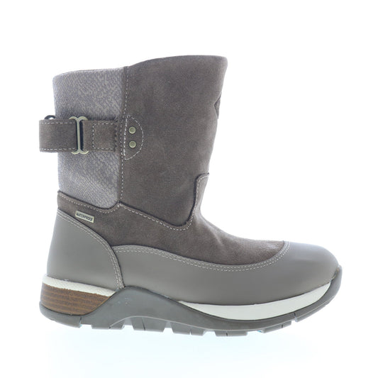 Original Muck Apres II Leather Mid AP2901 Womens Gray Suede Winter Boots